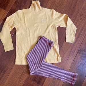 Esprit girl’s legging and turtleneck shirt